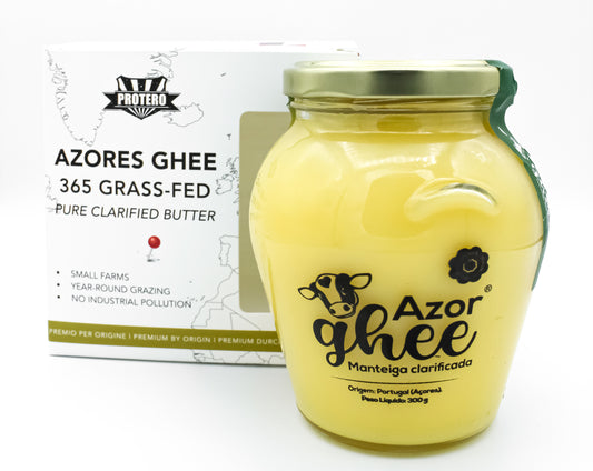 Azores ghee from 365' pasture milk